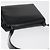 Borsa a Spalla Salvatore Ferragamo Gancini in Pelle Vernice Nera Argento Auth 178485 Nero - vista 6