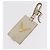 Borsa a Spalla con Catena VALENTINO in Pelle Avorio Oro Auth bs35039A D'oro Crudo - vista 12