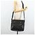 Borsa a Spalla GUCCI GG Canvas Guccissima Pelle Nera Argento 322080 Auth 178212 Nero - vista 23