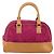 Céline Borsa CELINE C Macadam in tela e scamosciato rosa e oro Auth BA12374 D'oro - vista 13