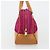 Céline Borsa CELINE C Macadam in tela e scamosciato rosa e oro Auth BA12374 D'oro - vista 4