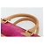 Céline Borsa CELINE C Macadam in tela e scamosciato rosa e oro Auth BA12374 D'oro - vista 8