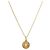 Collana VERSACE metallica Gold Tone Auth bs34900A