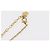 Collana VERSACE metallica Gold Tone Auth bs34900A - vista 13