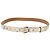 LOUIS VUITTON Multicolor Ceinture LV Gürtel Weiß LV Auth 177354A