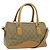 GUCCI GG Canvas Handtasche 2way Beige Gold 000 2854 0281 Auth 177485 Golden