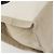 SAINT LAURENT Cabas Rive Gauche Bag Canvas Beige Silver 123435 Auth BA12394A - vista 17