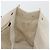 SAINT LAURENT Cabas Rive Gauche Bag Canvas Beige Silver 123435 Auth BA12394A - vista 20