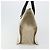 SAINT LAURENT Cabas Rive Gauche Bag Canvas Beige Silver 123435 Auth BA12394A - vista 4