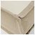 SAINT LAURENT Cabas Rive Gauche Bag Canvas Beige Silver 123435 Auth BA12394A - vista 8