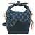 LOUIS VUITTON Monogram Denim Drip Japanese Cruiser Bag Blue M45970 Auth 177977SM - vista 2