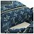 LOUIS VUITTON Monogram Denim Drip Japanese Cruiser Bag Blue M45970 Auth 177977SM - vista 6