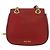 Borsa a Spalla Miu Miu Chain Dahlia in Pelle Rossa e Oro Auth 177448A Rosso D'oro - vista 2