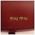 Borsa a Spalla Miu Miu Chain Dahlia in Pelle Rossa e Oro Auth 177448A Rosso D'oro - vista 20