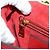 Borsa a Spalla Miu Miu Chain Dahlia in Pelle Rossa e Oro Auth 177448A Rosso D'oro - vista 28