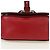 Borsa a Spalla Miu Miu Chain Dahlia in Pelle Rossa e Oro Auth 177448A Rosso D'oro - vista 6