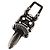 Pendente Charm Dagger Chrome Hearts top Ag925 Silver Auth 176815SM Argento