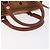 Borsa Mini Boston MCM Logogram Vicetos in PVC 2way Marrone Oro Auth 178481 D'oro - vista 7