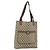 Borsa Tote GUCCI GG Supreme Web Sherry Line PVC Beige Oro 39 02 003 Auth ka4157