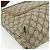 Borsa Tote GUCCI GG Supreme Web Sherry Line PVC Beige Oro 39 02 003 Auth ka4157 - vista 11