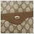Borsa Tote GUCCI GG Supreme Web Sherry Line PVC Beige Oro 39 02 003 Auth ka4157 - vista 14