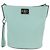 Borsa a Spalla Salvatore Ferragamo Gancini in Pelle Argento Peppermint Auth BD070AV Verde - vista 2