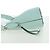 Borsa a Spalla Salvatore Ferragamo Gancini in Pelle Argento Peppermint Auth BD070AV Verde - vista 4