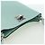 Borsa a Spalla Salvatore Ferragamo Gancini in Pelle Argento Peppermint Auth BD070AV Verde - vista 6