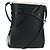 LOEWE Anagram Ikebana Shoulder Bag Leather Black Gold Auth BA3690 Nero D'oro