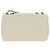 CHANEL Matelasse Chain Shoulder Bag Canvas White Silver CC Auth 121513 Argento Bianco - vista 3