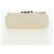 CHANEL Matelasse Chain Shoulder Bag Canvas White Silver CC Auth 121513 Argento Bianco - vista 9