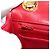 Borsa CHANEL Mini Matelasse 17 in pelle di agnello rossa e oro CC Auth 156630 Rosso D'oro - vista 21