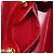 Borsa CHANEL Mini Matelasse 17 in pelle di agnello rossa e oro CC Auth 156630 Rosso D'oro - vista 22