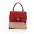 Borsa CHANEL Mini Matelasse 17 in pelle di agnello rossa e oro CC Auth 156630 Rosso D'oro - vista 28