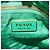 Borsa a Spalla PRADA Nylon Verde Oro Auth 156456 D'oro - vista 17
