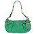 Borsa a Spalla PRADA Nylon Verde Oro Auth 156456 D'oro - vista 2