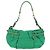 Borsa a Spalla PRADA Nylon Verde Oro Auth 156456 D'oro - vista 3