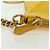 Borsa a Spalla con Catena PRADA Nylon Pelle Oro Giallo Auth 143507 D'oro - vista 19