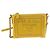 Borsa a Spalla con Catena PRADA Nylon Pelle Oro Giallo Auth 143507 D'oro - vista 2