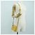 Borsa a Spalla con Catena PRADA Nylon Pelle Oro Giallo Auth 143507 D'oro - vista 25