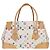 LOUIS VUITTON Borsa Monogram Multicolor Beverly GM Bianca M40201 Auth 121429M Bianco - vista 2