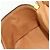 Céline Beauty Case CELINE Macadam Canvas PVC Pelle Marrone Oro Auth 178930A D'oro - vista 21