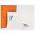 Hermès HERMES Trousse Flats Adada Pouch Cotone Bianco Argento Auth bs35071V - vista 17