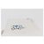 Hermès HERMES Trousse Flats Adada Pouch Cotone Bianco Argento Auth bs35071V - vista 5