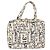 CHANEL By Sea Line Tote Bag Canvas Weiß Silber CC Auth 178508 - Ansicht 13