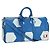 LOUIS VUITTON Epi 2018 FIFA Keepall Bandouliere 50 Borsa Blu M52120 Auth 177176SM