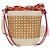 Bulgari Borsa a tracolla BVLGARI Serpenti Forever Raffia Beige Auth 177156SAM - vista 13