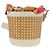 Bulgari Borsa a tracolla BVLGARI Serpenti Forever Raffia Beige Auth 177156SAM - vista 2