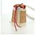 Bulgari Borsa a tracolla BVLGARI Serpenti Forever Raffia Beige Auth 177156SAM - vista 4
