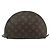 LOUIS VUITTON Monogram Trousse Demi Ronde Cosmetic Pouch M47520 LV Auth ka4196 Monogramma - vista 13